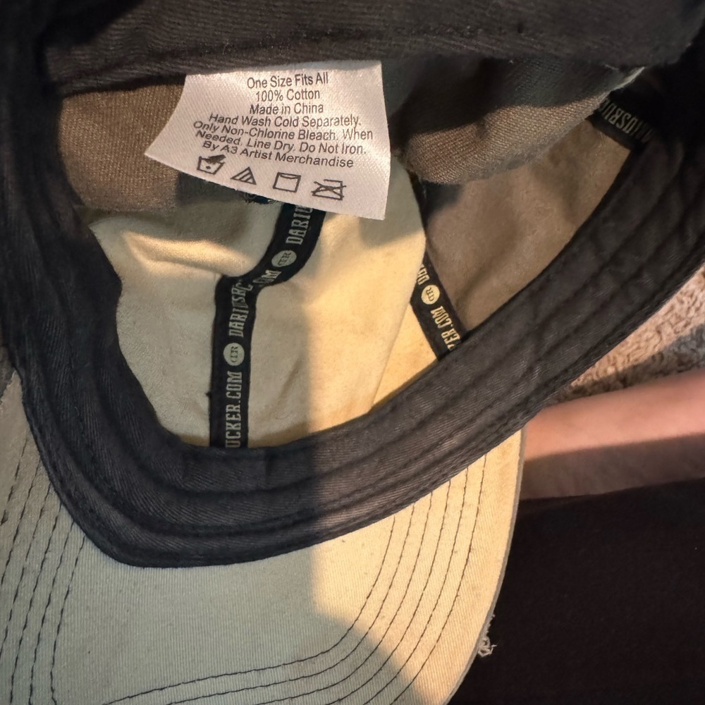 Cream and Brown Men's Hat - Picture 2 of 3